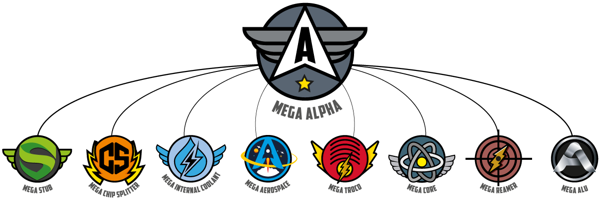 MegaHero Logos